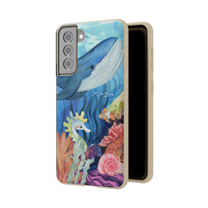 Whale Song Biodegradable Phone Case